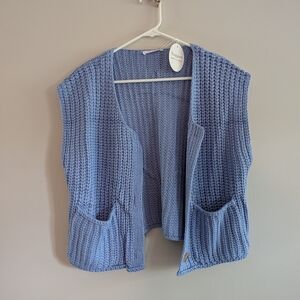 Blue Women's Sweater Vest